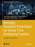 Cover: Emerging Disruptive Technologies for Society 5.0 in Developing Countries - Springer