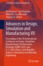 Cover: Advances in Design, Simulation and Manufacturing VII - Springer