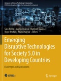 Cover: Emerging Disruptive Technologies for Society 5.0 in Developing Countries - Springer