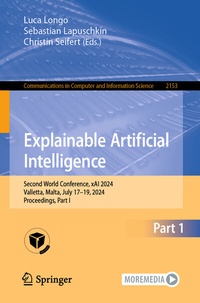 Enlarge image Cover: Explainable Artificial Intelligence - Springer
