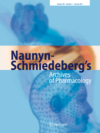 Abbildung von: Naunyn-Schmiedeberg's Archives of Pharmacology - Springer