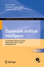 Cover: Explainable Artificial Intelligence - Springer