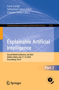 Enlarge image Cover: Explainable Artificial Intelligence - Springer