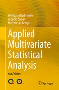 Cover: Applied Multivariate Statistical Analysis - Springer