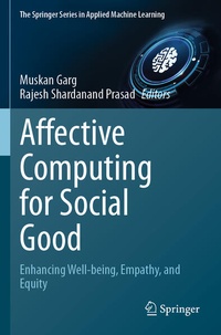Enlarge image Cover: Affective Computing for Social Good - Springer