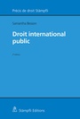 Cover: Droit international public - Stämpfli Verlag AG