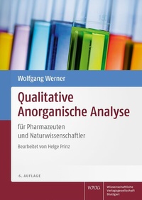 Abbildung von: Qualitative Anorganische Analyse - Wissenschaftliche Verlagsgesellschaft