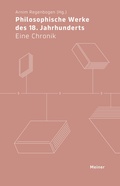 Cover: Philosophische Werke des 18. Jahrhunderts - Meiner