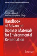 Cover: Handbook of Advanced Biomass Materials for Environmental Remediation - Springer
