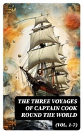 Cover: The Three Voyages of Captain Cook Round the World (Vol. 1-7) - DigiCat