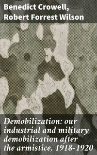 Abbildung von: Demobilization: our industrial and military demobilization after the armistice, 1918-1920 - Good Press