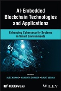 Cover: AI-Embedded Blockchain Technologies and Applications - Wiley-IEEE Press