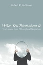 Cover: When You Think about It - Wipf and Stock Publishers