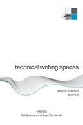 Cover: Technical Writing Spaces - Parlor Press