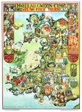 Cover: Poster Chwedlau Gwerin Cymru / Welsh Folk Tales Poster - Y Lolfa