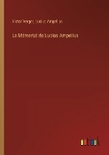 Cover: Le M?morial de Lucius Ampelius - Outlook Verlag