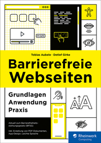 Abbildung von: Barrierefreie Webseiten - Rheinwerk