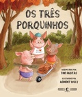 Cover: Os tr&ecirc;s porquinhos - Cl&aacute;ssicos - Editora Compor