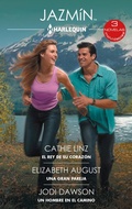 Cover: El rey de su coraz&oacute;n - Una gran pareja - Un hombre en el camino - Harlequin, una divisi&oacute;n de HarperCollins Ib&eacute;rica, S.A.