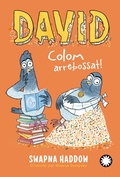 Cover: David Colom arrebossat! (David Colom #2) - Editorial Flamboyant