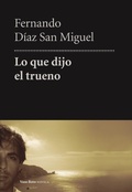Cover: Lo que dijo el trueno - Vaso Roto Ediciones