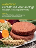 Cover: Handbook of Plant-Based Meat Analogs - Academic Press