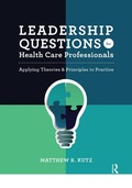 Cover: Leadership Questions for Health Care Professionals - Routledge