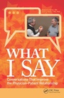 Cover: What I Say - CRC Press