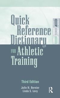 Abbildung von: Quick Reference Dictionary for Athletic Training - Routledge