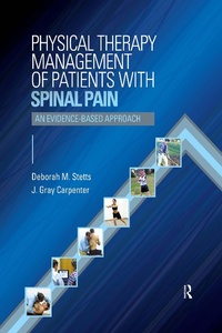 Abbildung von: Physical Therapy Management of Patients with Spinal Pain - Routledge
