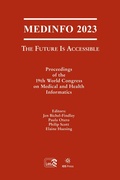 Cover: MEDINFO 2023 - The Future Is Accessible - IOS Press,US
