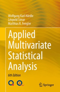 Enlarge image Cover: Applied Multivariate Statistical Analysis - Springer