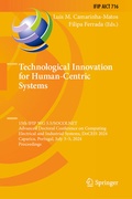 Cover: Technological Innovation for Human-Centric Systems - Springer