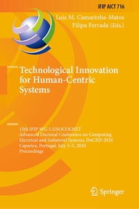 Enlarge image Cover: Technological Innovation for Human-Centric Systems - Springer