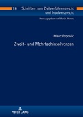 Abbildung von: Zweit- und Mehrfachinsolvenzen - Peter Lang Verlag