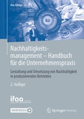 Cover: Nachhaltigkeitsmanagement - Handbuch f&uuml;r die Unternehmenspraxis - Springer Vieweg