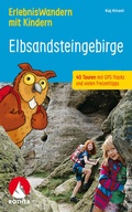 Cover: ROTHER Wanderbuch ErlebnisWandern mit Kindern Elbsandsteingebirge - Rother Bergverlag