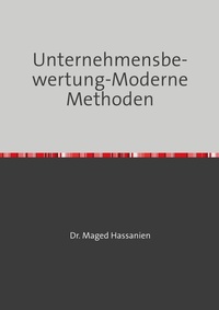 Abbildung von: Unternehmensbewertung-Moderne Methoden - epubli