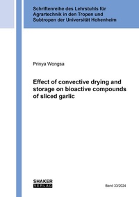 Abbildung von: Effect of convective drying and storage on bioactive compounds of sliced garlic - Shaker