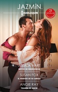 Cover: Novio de emergencia - El marido de su amiga - Trampa de amor - Harlequin, una divisi&oacute;n de HarperCollins Ib&eacute;rica, S.A.