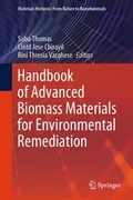 Cover: Handbook of Advanced Biomass Materials for Environmental Remediation - Springer