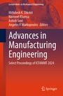 Cover: Advances in Manufacturing Engineering - Springer