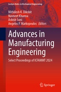 Cover: Advances in Manufacturing Engineering - Springer