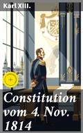 Cover: Constitution vom 4. Nov. 1814 - Good Press