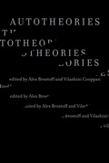 Cover: Autotheories - MIT Press