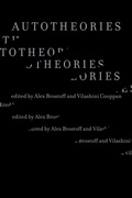 Cover: Autotheories - MIT Press