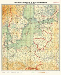 Abbildung von: LUFTKRIEG - Luft-Navigationskarte: Ostsee-Ostseeländer 1940 (Plano) - Verlag Rockstuhl