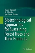 Cover: Biotechnological Approaches for Sustaining Forest Trees and Their Products - Springer
