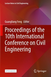 Enlarge image Cover: Proceedings of the 10th International Conference on Civil Engineering - Springer
