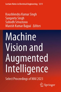 Enlarge image Cover: Machine Vision and Augmented Intelligence - Springer